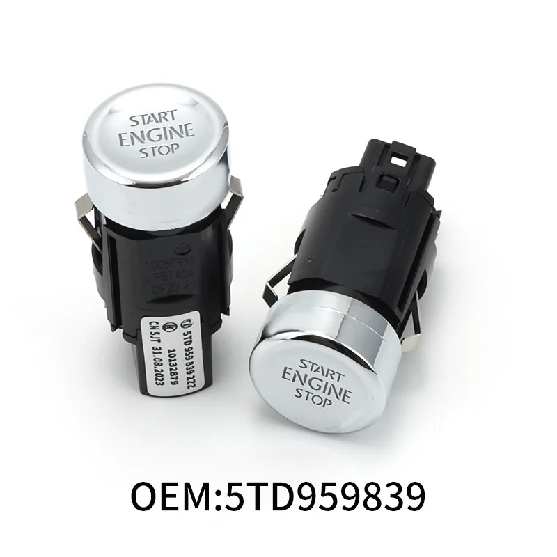 

5TD959839 is suitable for Volkswagen Touran L one key start ignition switch button button button 5TD959839A