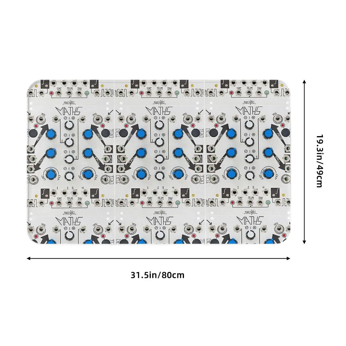 Make Noisehs Eurorack Modular Synth Function Generator A Carpet Doormat BathMat Mat