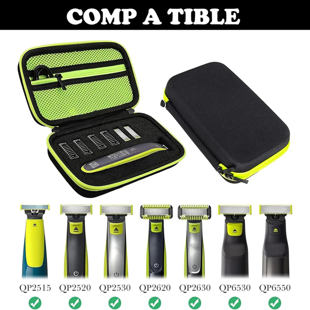 Hard Case with Guide Comb Slot for QP2724 QP2834 QP2630 QP2520 QP2630, Travel Protective Storage Bag with Guards Storage