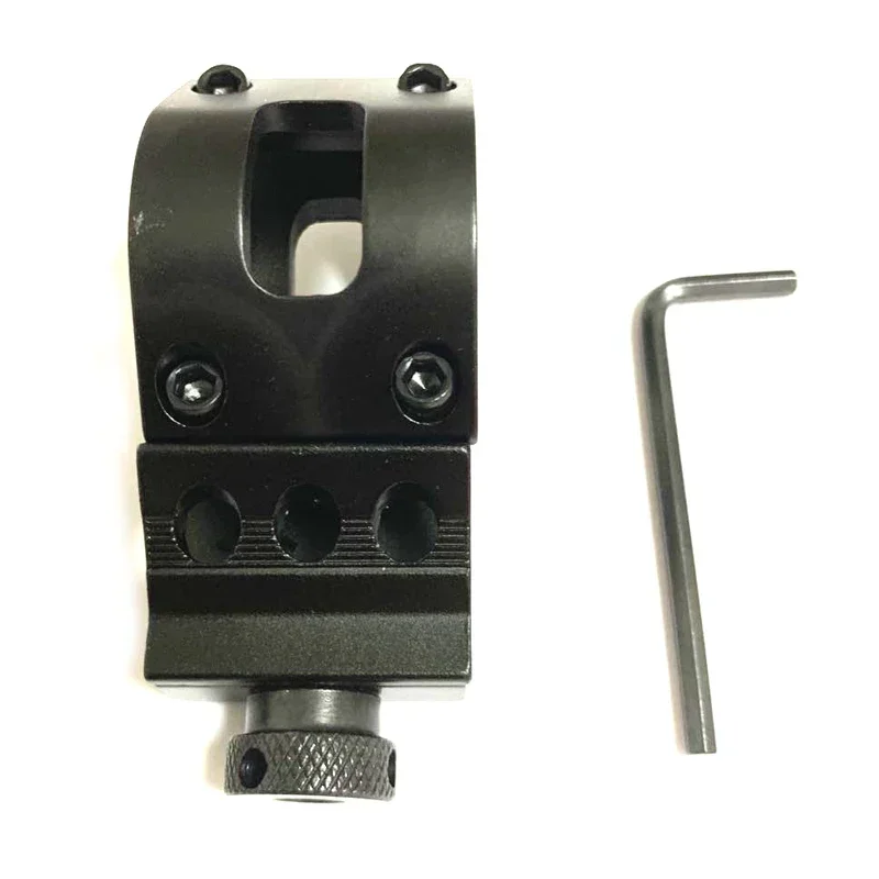 T2008 25mm escopo montagem lanterna tocha pistola a laser faixa braçadeira mira tática para 20mm padrão picatinny weaver ferroviário