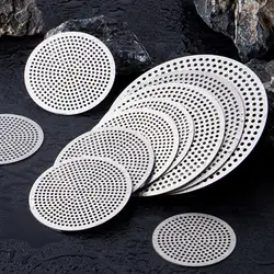 304 stainless steel Drains Cover hair filter mesh floor drain net sewer isolation net kitchen bathroom balcony Sink Strainer