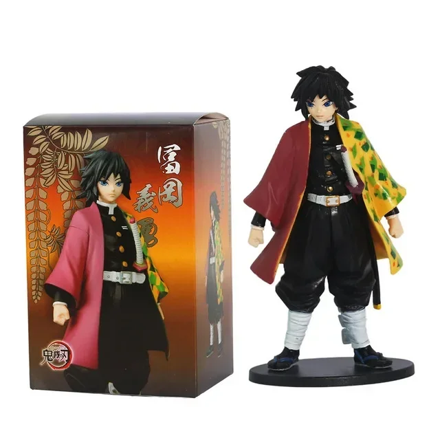 HOT@#*Anime Demon Slayer Kimetsu no Yaiba figure Kamado Tanjirou Action Figure Agatsuma Zenitsu Nezuko Warrior PVC Model Toys view 4