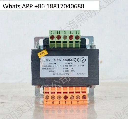 JBK5-100VA transformer, quality assurance