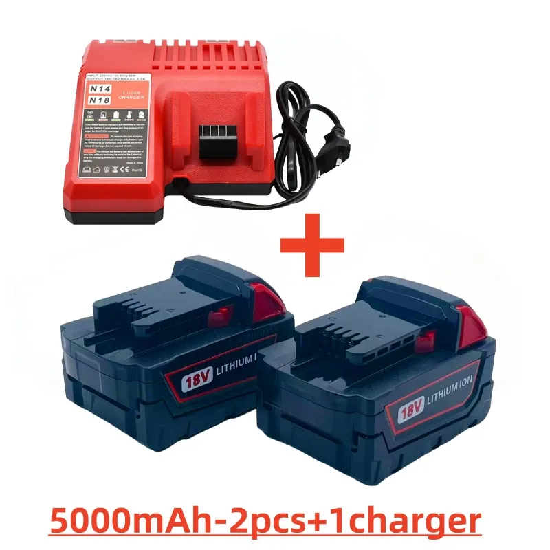 Bateria de ferramenta da série 5000mAh a 12000mAh, 18VM18