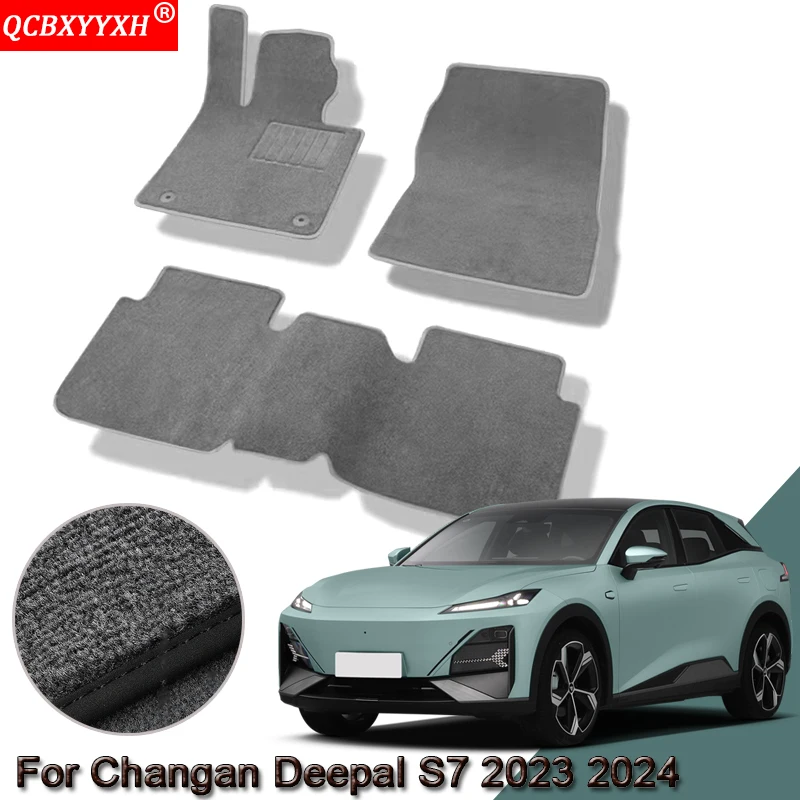 

Custom Car Floor Mats For Changan Deepal S7 2023 2024 Waterproof Non-Slip Floor Mats Internal Protection Carpets Rugs Accessory