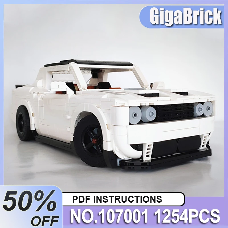 

10 in 1 MOC 107001 Custom Technical Super Sports Vehicle Compatible 10295 Blocks Bricks Puzzle DIY Toys Chrismas Gifts Kids