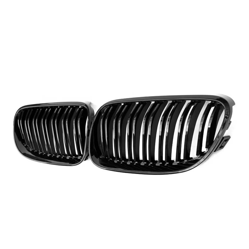 

Front Bumper Center Grille Grill ForBMW 3 series E92 E93 Front Grille Dual Line Kidney Grill glossy black style 2010-2013