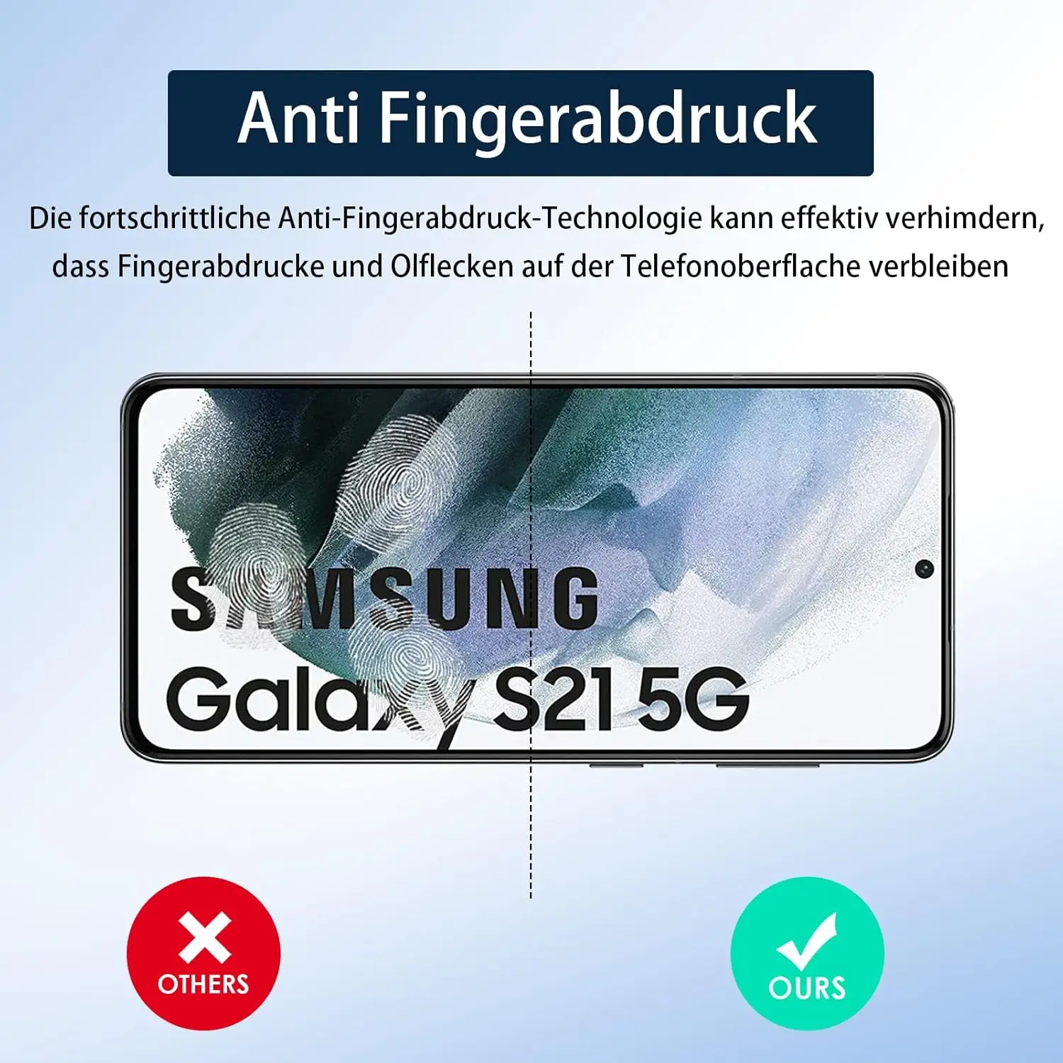

For Samsung Galaxy S21 S21plus tempered glass high-definition anti drop screen protector