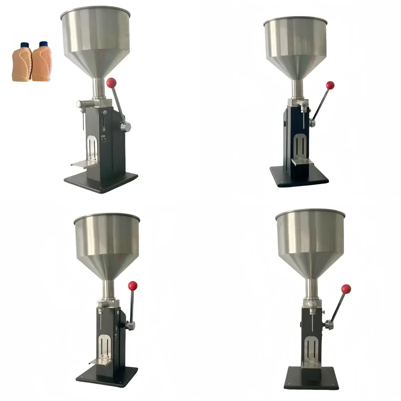 2026 5-50ml 10-100ml Manual Piston Filler for Plastic & Glass Bottles Lotion Shampoo Honey Detergent Liquid Filling