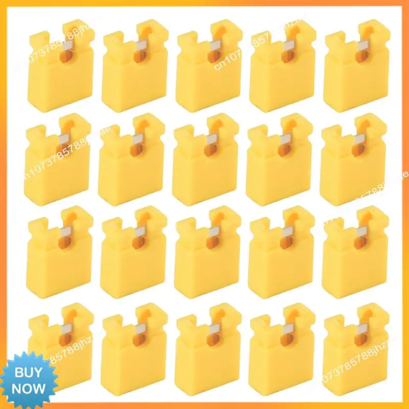 A10R 100Pcs 2.54MM Jumper Cap Open Type Shorting Cap Shorting Block Shorting Cap Socket Pin Header Connection Block