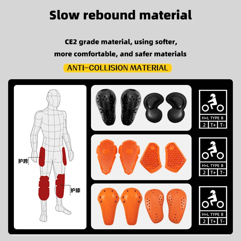 Новые двойные молнии в металлическом стиле, мотокроссовые мотобрюки для мужчин и женщин, уличные джинсы для верховой езды с защитным снаряжением, мотоциклетные брюки