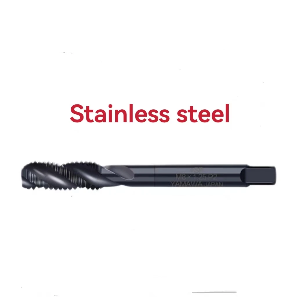 Imagem -06 - Yamawa-espiral Fluted Stainless Steel Tap M1m2-m24 Alumínio M1m2-m24 Japonês Black Fluted Tap
