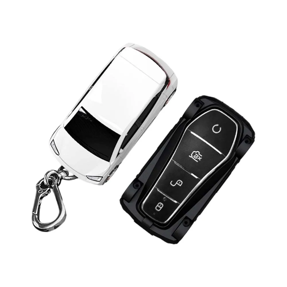 

Car Model Key Protection Case for BYD Seagull 2023-2025 White Black Car Shaped Protective Case
