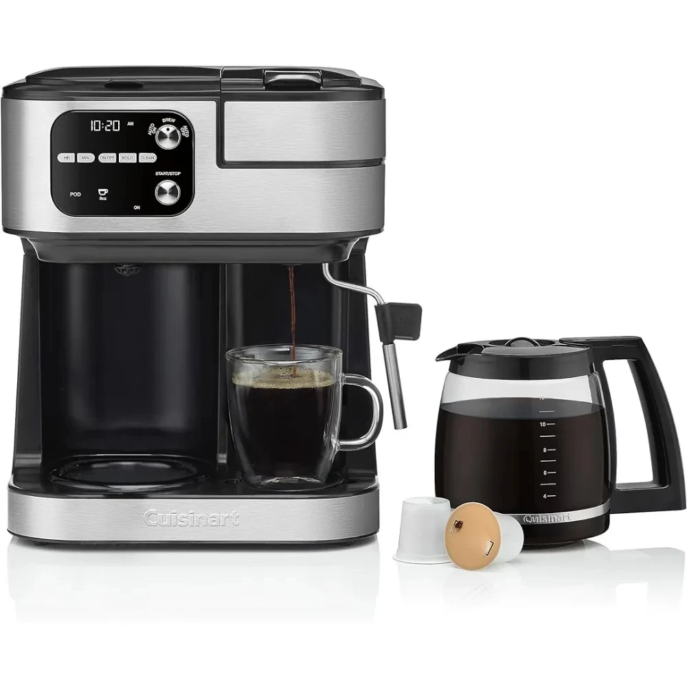 Coffee Maker Barista System, Center 4-In-1 Coffee Machine, Single-Serve Coffee