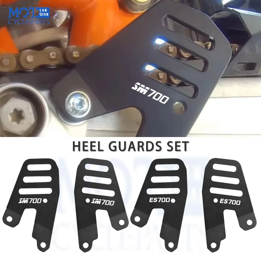 

Motorcycle Accessories Heel Protective Cover Guard For Gas Gas ES700 / SM700 2022-2023-2024-2025-2026 Heel Guards Set Aluminium