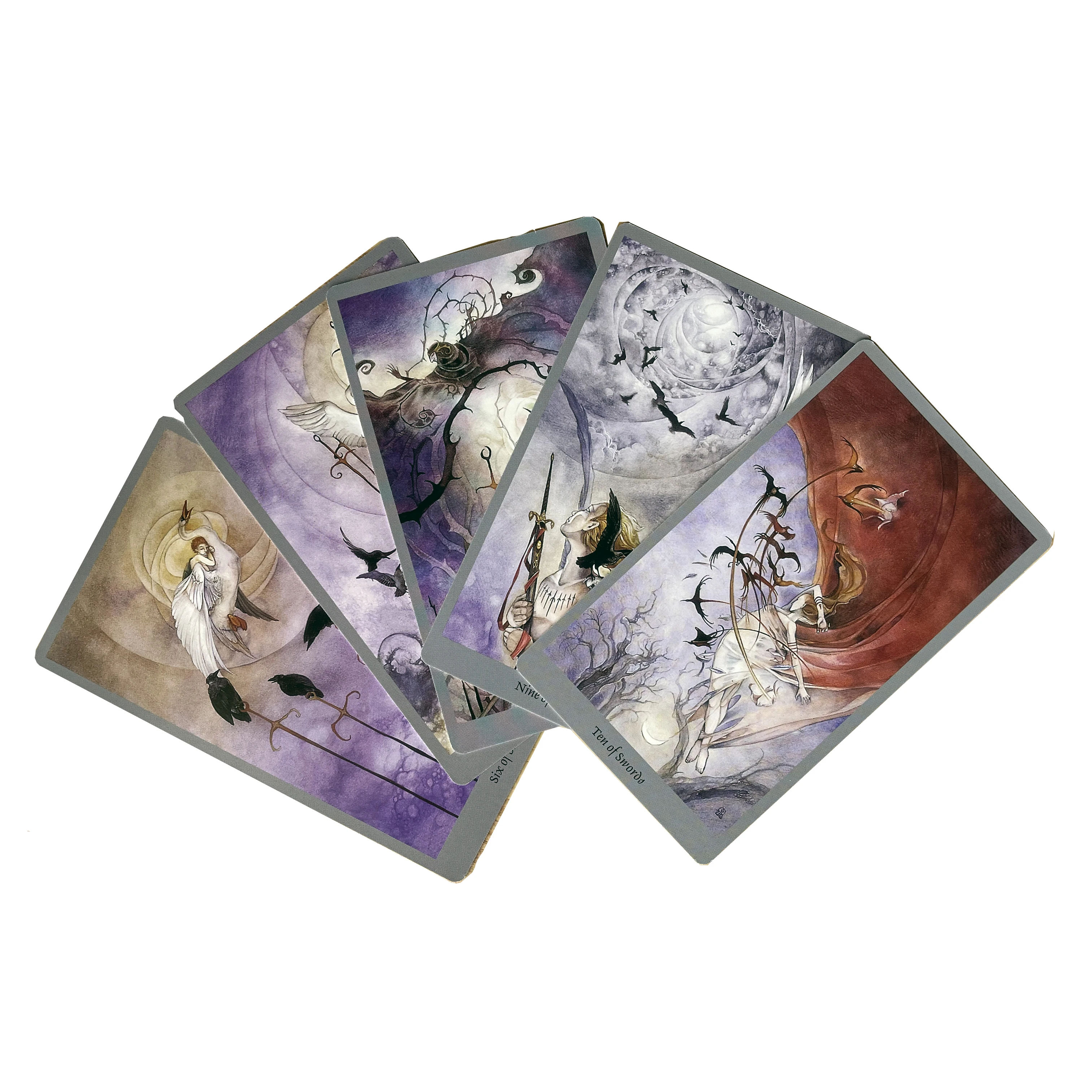 Shadowscapes Tarot decks Deck 12x7cm With Guide Retro Chessboard And Card Games A Must For Outdoor Camping Entertainment