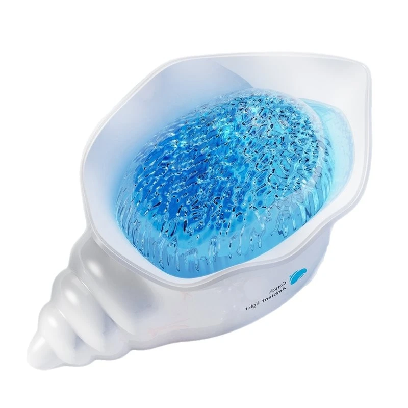 [a92p-】-lampada-proiettore-onde-marine-a-forma-di-conchiglia-macchina-per-suoni-del-sonno-con-5-suoni-bianchi-luce-d'atmosfera-morbida-e-dimmerabile-luce-notturna-effetto-oceano