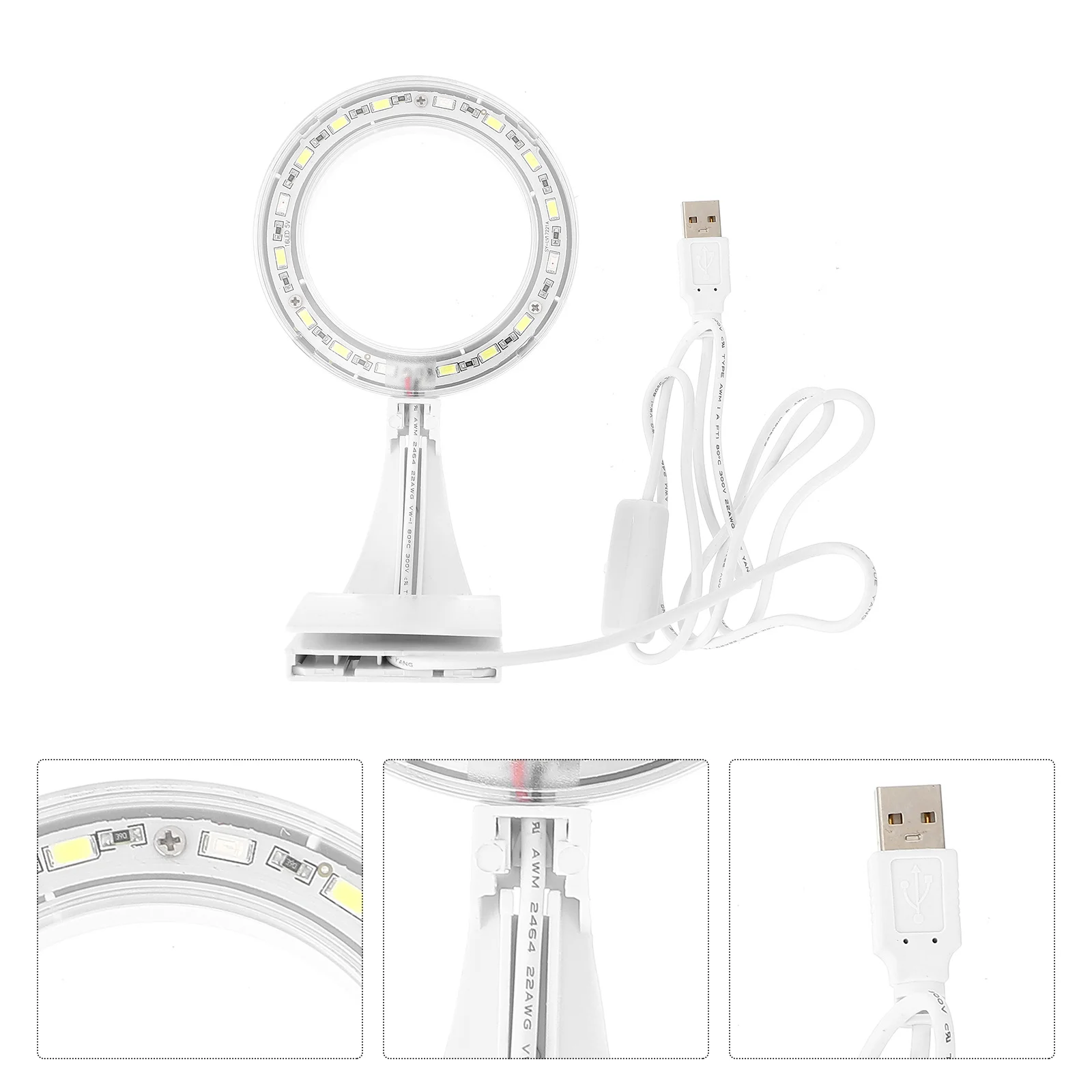 

Aquarium LED Light Premium Adjustable Clip-on Fish Tank Lamp Waterproof Bright LED Aquatic Plant Lighting Energy Saving