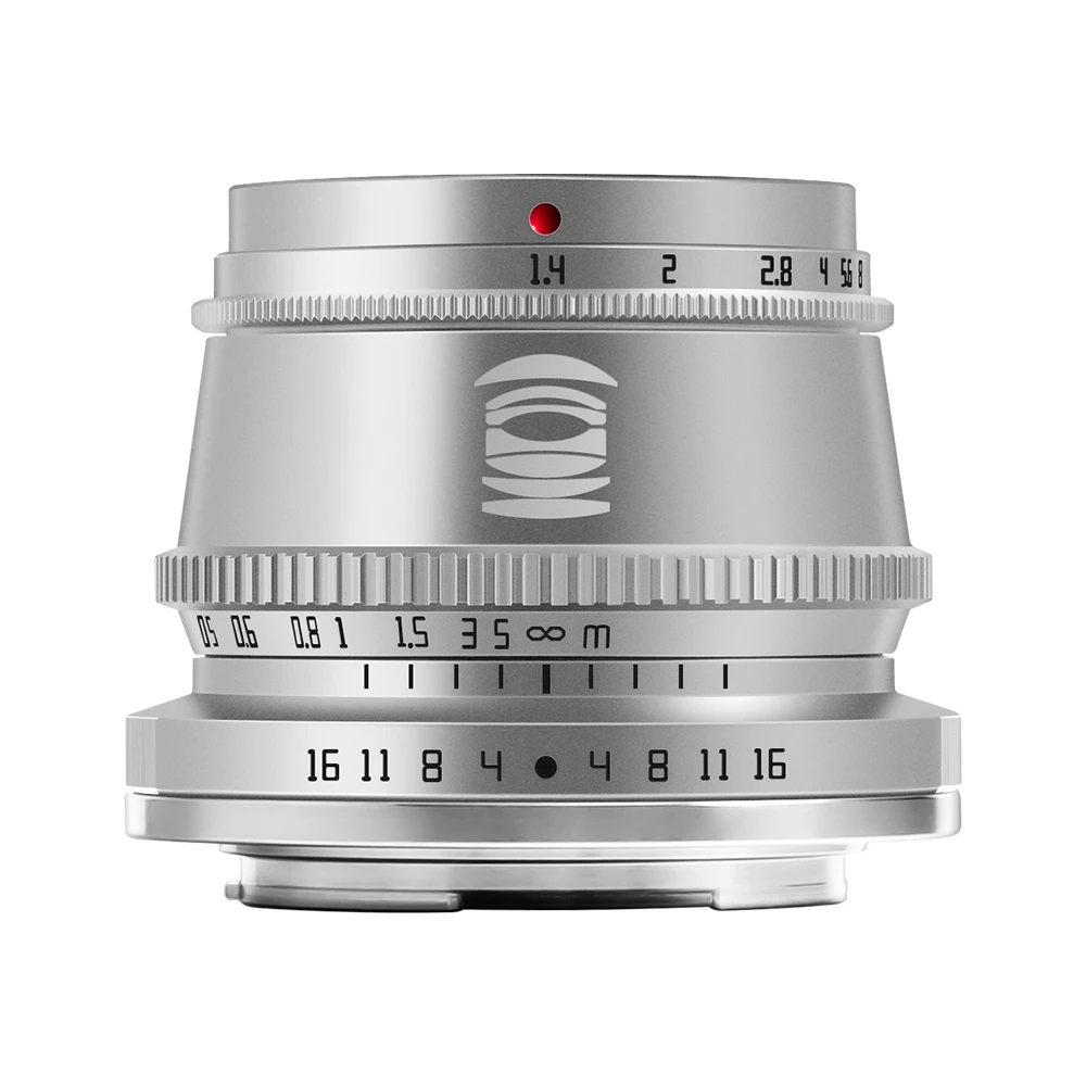 

TTArtisan 35mm F1.4 APS-C Manual Focus Lens for E Fujifilm X M43 Canon EOS-M Mount Leica L Nikon Z Mount Camera