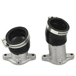 2pcs Carburetor Intake Manifold Boots 16221415000 for Honda CX500 CX500C CX500D 1978-1982