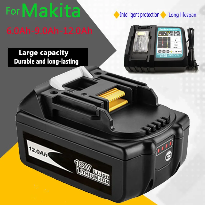 

BL1850 для makita 18 В 6 Ач оригинальный аккумулятор bl1830 bl1860 bl1850B инструмент, совместимые для беспроводной шлифовальной машины Makita 18 В