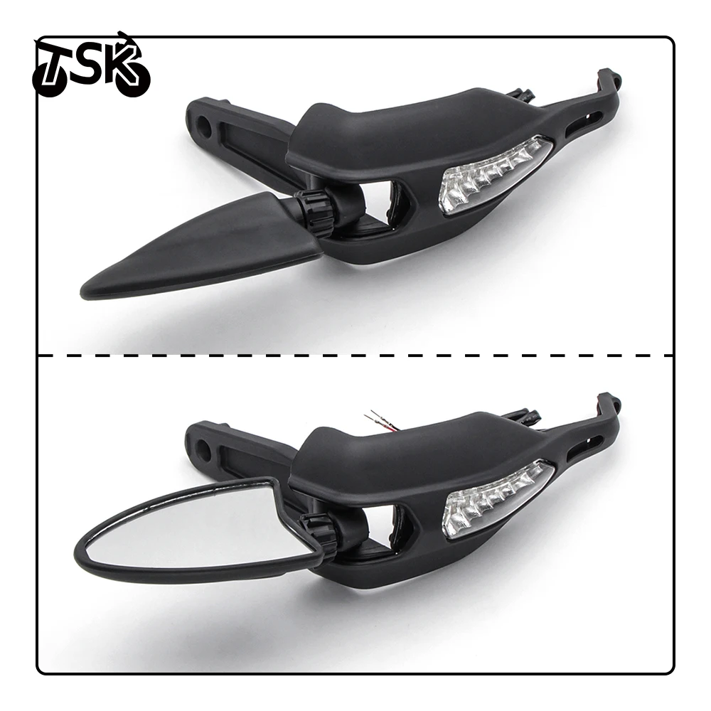 ドゥカティ Monster796 ハイパーモタード 1100S モンスター 1100 S LED ミラーハンドガード修正ハンドルバーハンドガード保護具