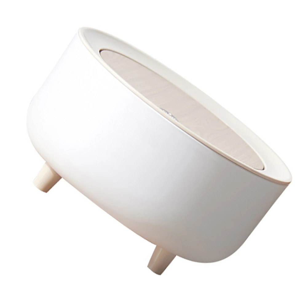 

1pc Desktop Trash Can Small Waste Bin for Office Bedroom Bathroom Debris Storage Container Household Garbage Cans