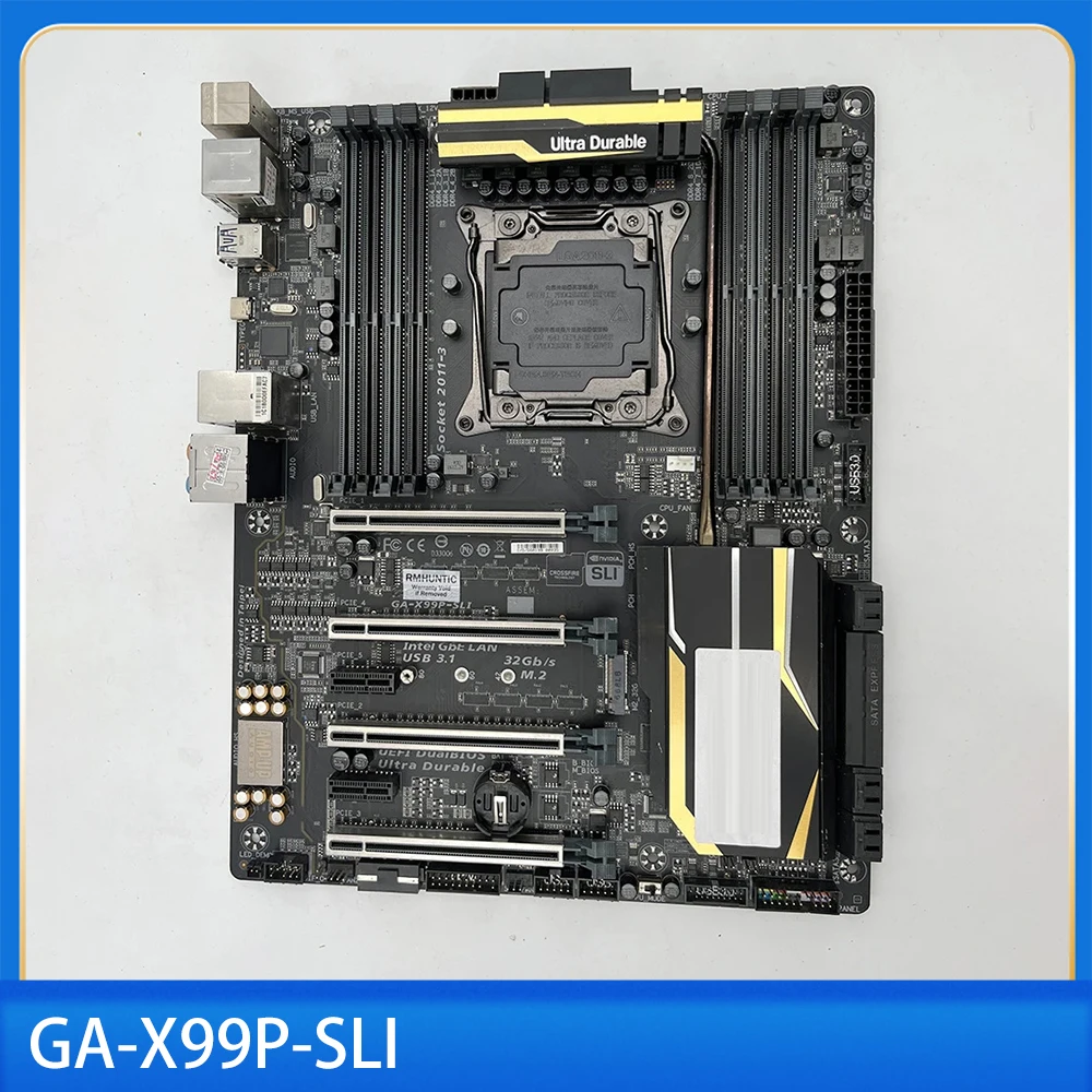 

Для настольной материнской платы Giga-byte X99 PCI-E 3,0 128 ГБ DDR4 LGA2011-V3 GA-X99P-SLI