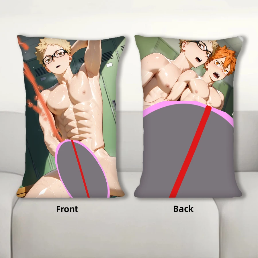 

Dakimakura Anime Kei Tsukishima Sofa Cushion Body Pillow Cover Double Side Print Bedding Throw Pillow Case