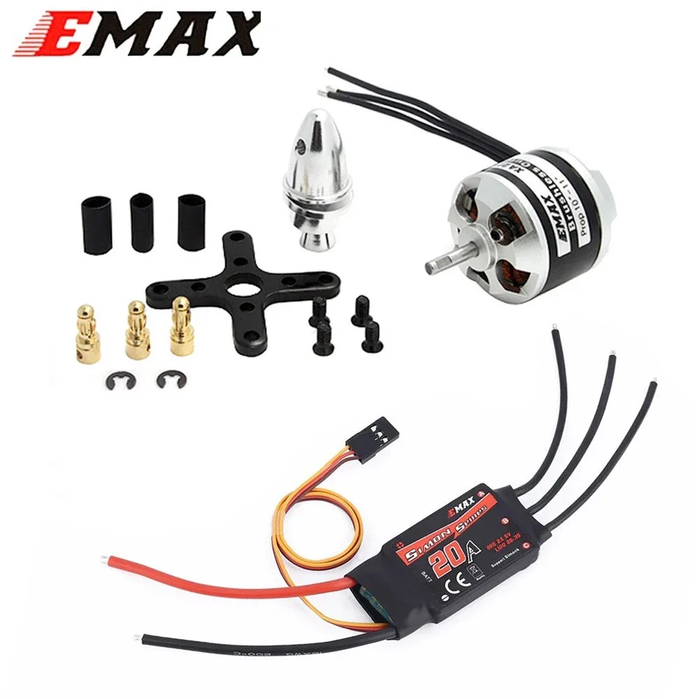 EMAX XA2212 KV820 / KV980 / KV1400 Brushless Motor With Emax Simonk 20A ESC Compatible 1045 propeller for RC F450 F550 FPV Drone