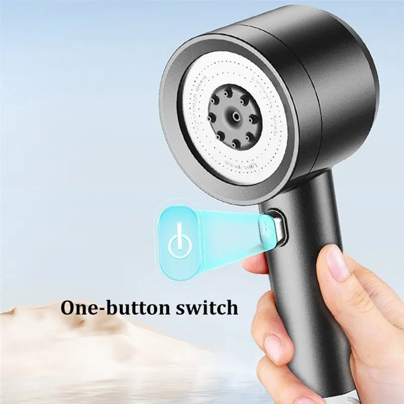 EYFL-Household Shower Head 4 Modes Super Strong Pressure Filter Purification Functionality