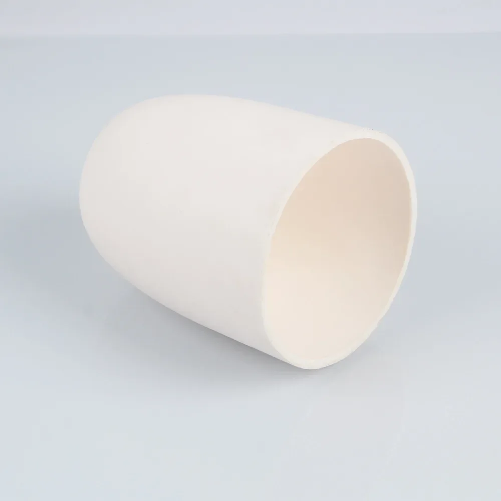 Corundum Crucible Alumina 99 Porcelain 115 * 140 Arc Alumina Crucible High Temperature Ceramic