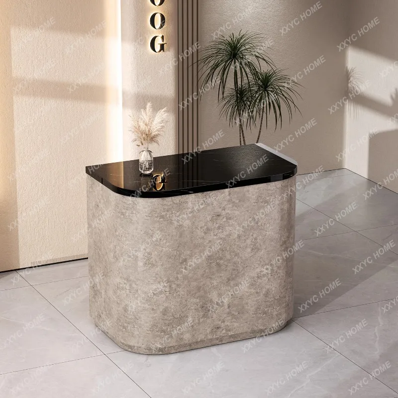 

Стойка ресепшн в стиле Light Luxury для магазина одежды, небольшой парикмахерской, бара, салона красоты