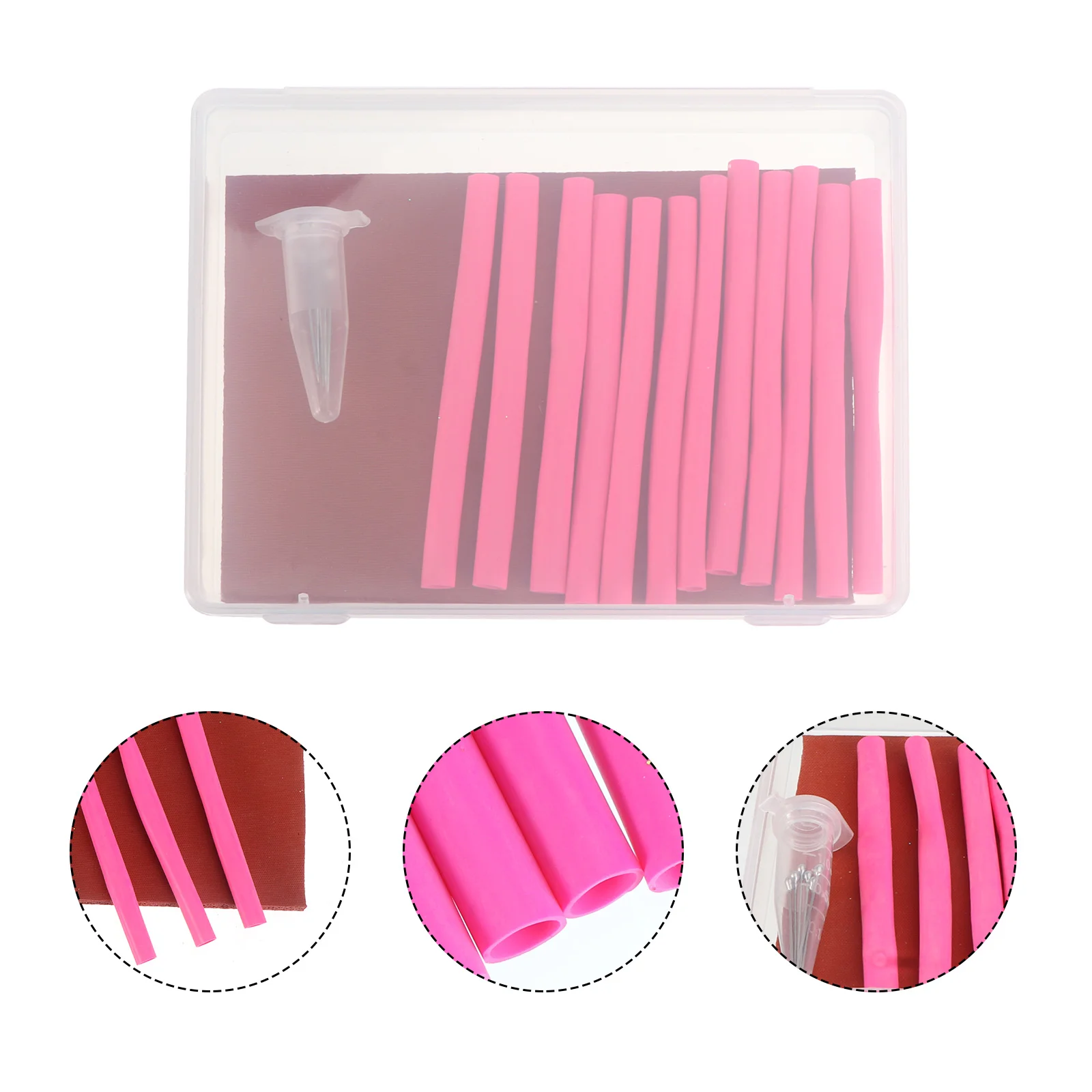 

Vascular Anastomosis Exercise Surgery Teaching Tool Suture Model Rubber Blood Vessels Mould Aids