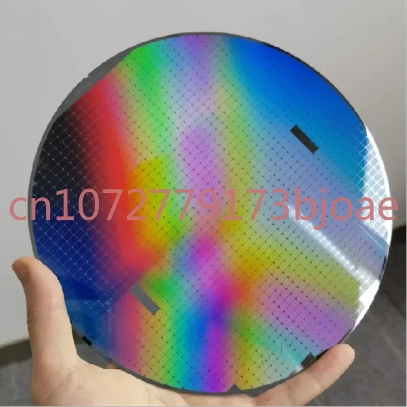 Semiconductor Silicon Wafer 12 inch CPU Wafer Silicon Science Technology Pendulum Piece Birthday Gift Photoetching Circuit Chip