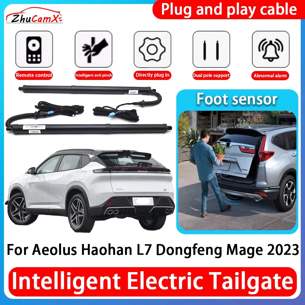 ZhuCamX Car Power Trunk Electric Suction Tailgate Intelligent Tail Gate Lift Strut For Aeolus Haohan L7 Dongfeng Mage 2023