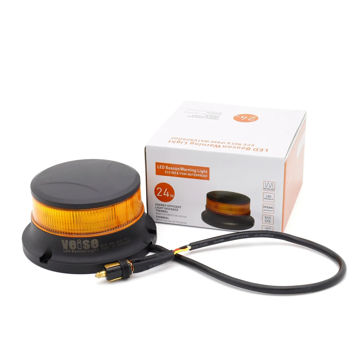 2026 IP69K Beacon Light Led Beacon Strobe Warning Light For Vehicle Gateway Emergency