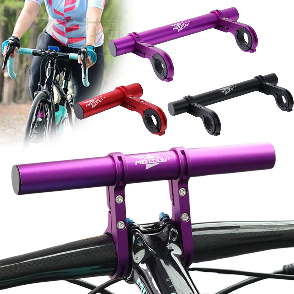 

10/20/30cm Bicycle Bar Computer Holder Aluminum Alloy Mountain Bike Front Light Bracket for MTB Mountain Road Bike