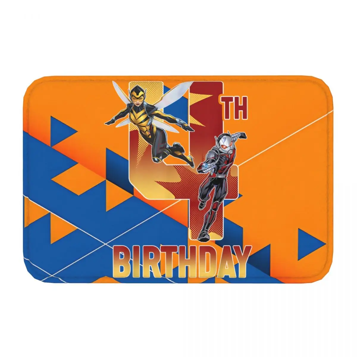 Ant-Man Non-slip Doormat Marvel Limited Edition Bath Kitchen Mat Outdoor Carpet Flannel Modern Decor