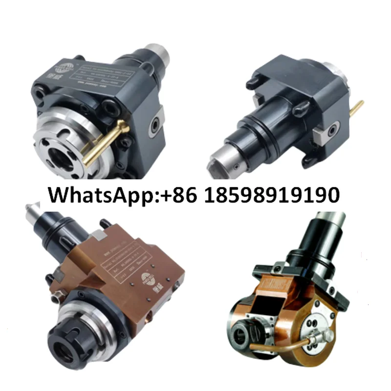 Power tool seat turning and milling compound universal angle head 0 degree 90 degree diameter axial 40 50 52 machine dedicated