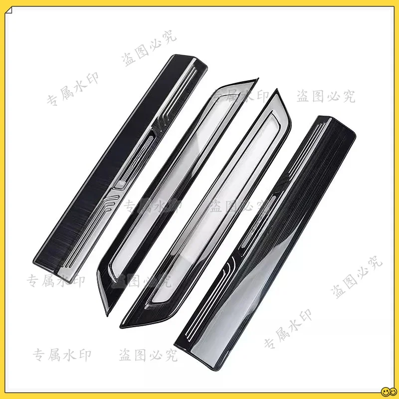 FOR BMW's new 5 Series 3 Series 7 Series X1X3X5 threshold strip sticker welcome pedal modified interior decoration accessories