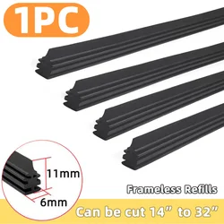 1PC Car Wiper Filler Strip Can Be Cut Boneless Universal Filler Strip 14