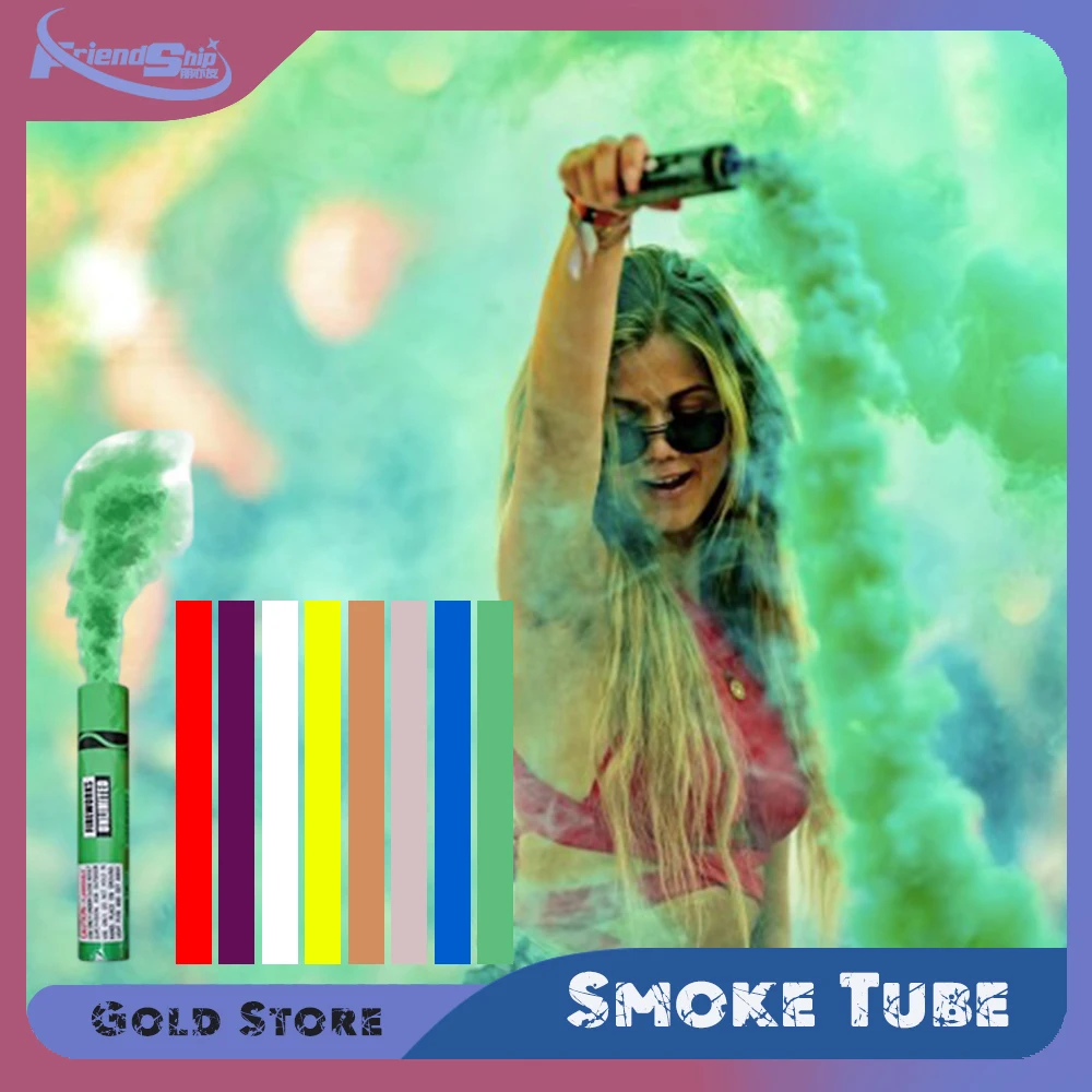 

2/4/6pcs Colorful Smoke Magic Handheld Smokes Stage Wedding Fog Smoke-Stick-Prop Atmosphere Party Photography Aid Burn 2 Minutes