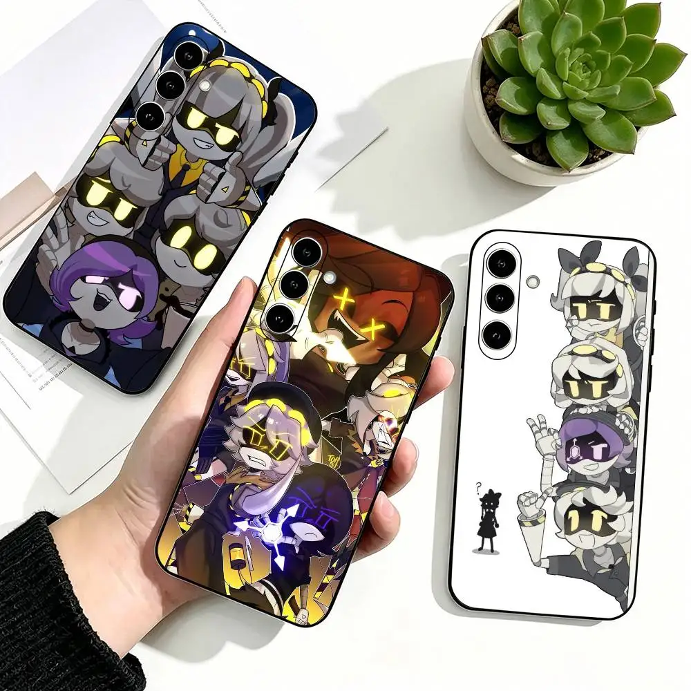 Murder Drones Hot Game N V J Phone Case Black Silicone Soft For Samsung Galaxy A73,A72,A71,A70,A53,A52,A51