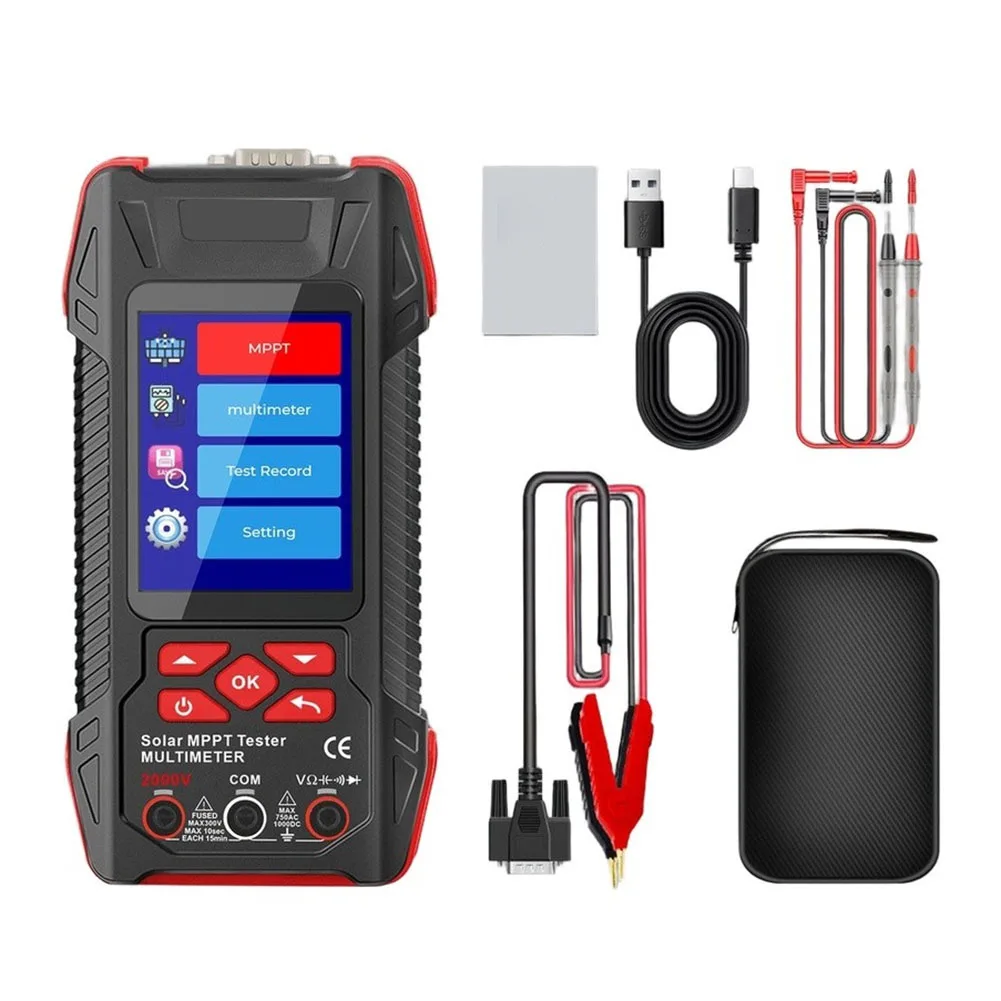 /ET273 /ET272 /MPPT Power Tester 2000W Solar Analyzer 60000 Count Multimeter For PV Testing And Fault Diagnosis Tool