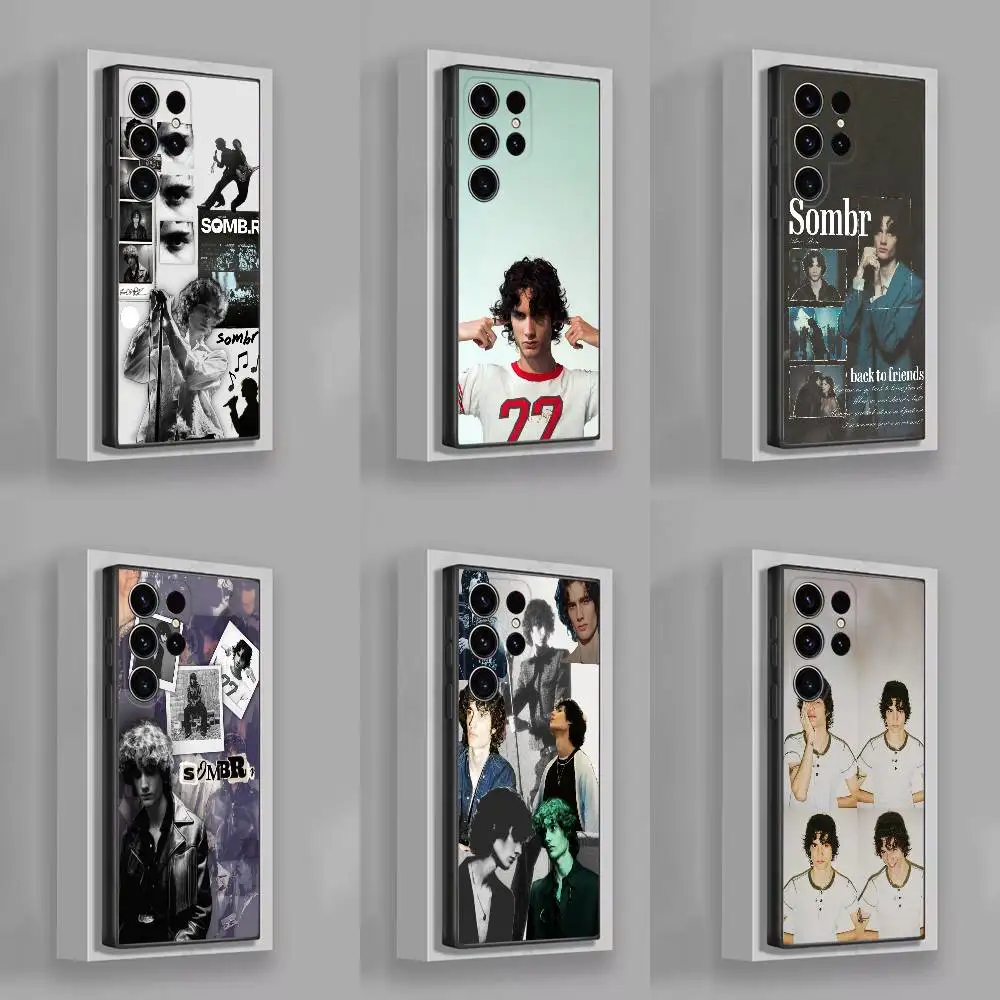 

S-Sombr I Barely Know Her Phone Case For Samsung S25,S24,S21,S22,S23,S30,Ultra,S20,Plus,Fe,Lite,5G Black Cover
