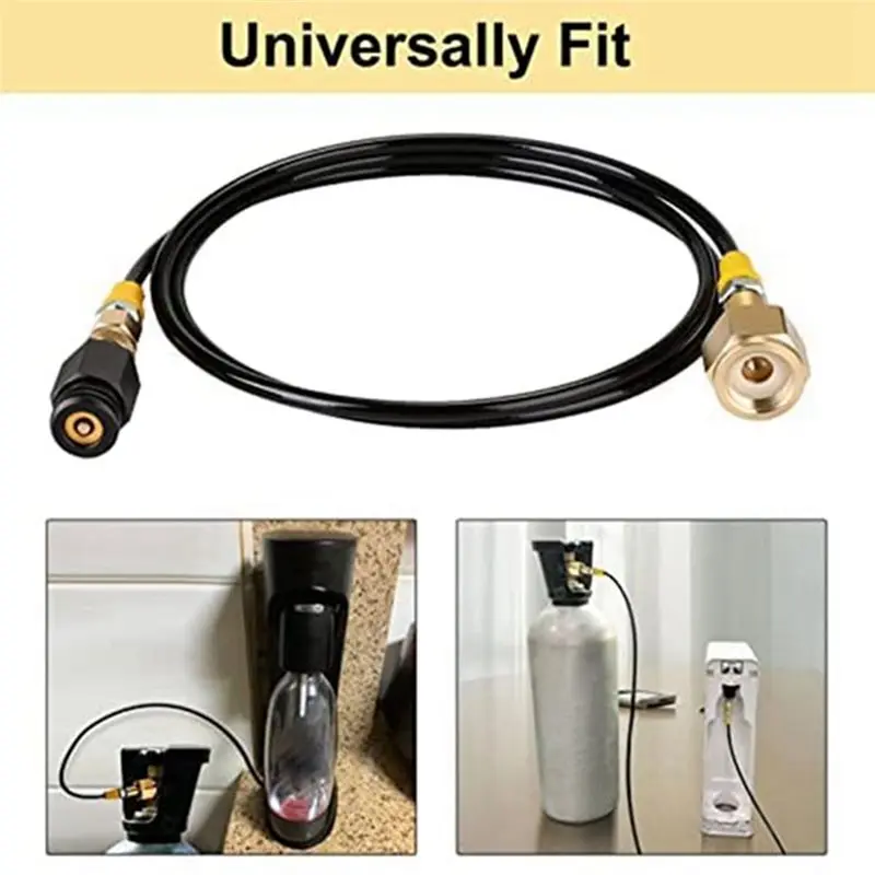 2025 Hot Style CGA-320 External Hose Soda Maker Hose Soda Maker Direct Connector
