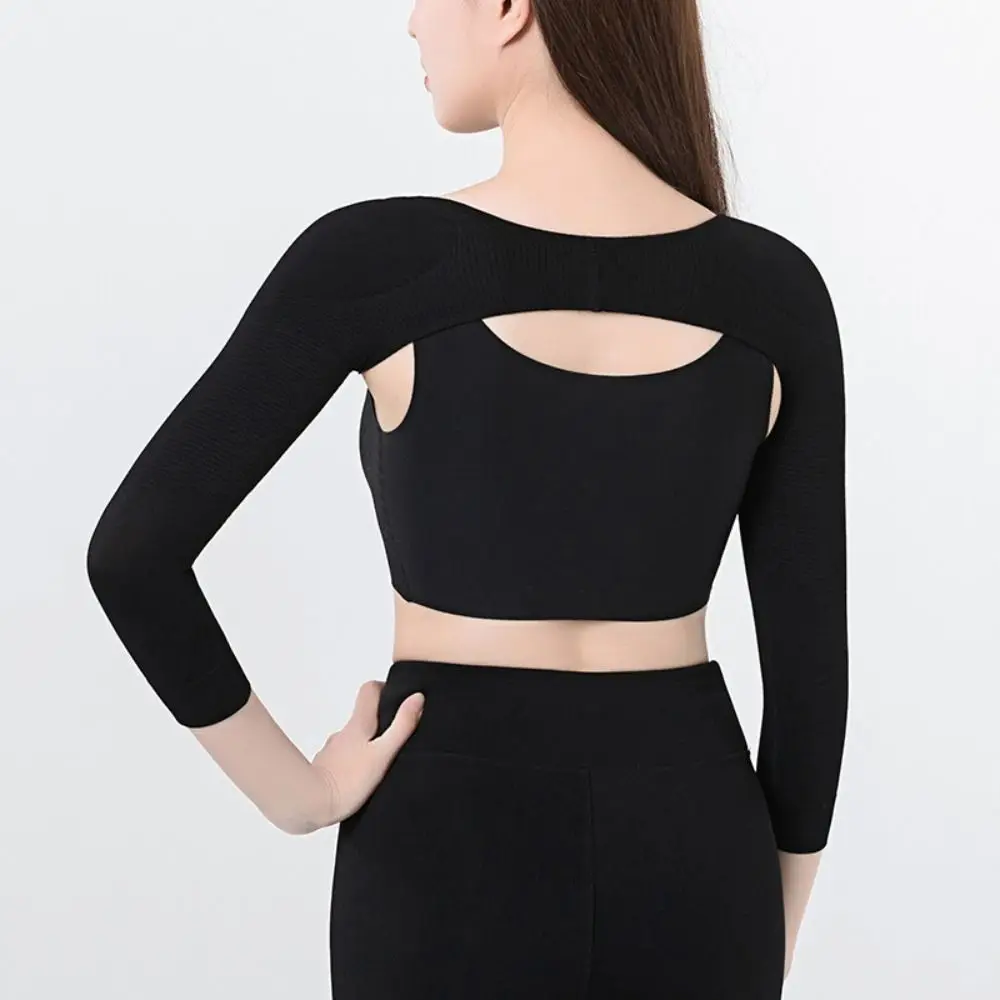 

Корректирующее белье для похудения, плеч, спортивный формирователь тела с длинными рукавами, корректирующее белье для похудения, противоударный галстук, чехол для йоги