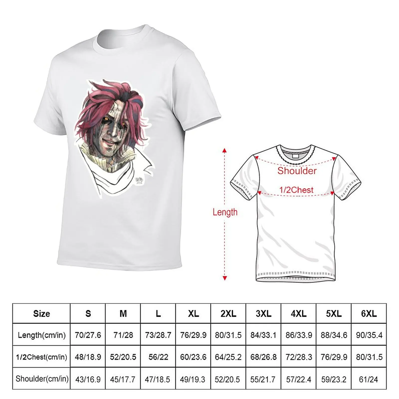 Daemon Ardyn T-Shirt Big Size Loose Fit Tee Shirt
