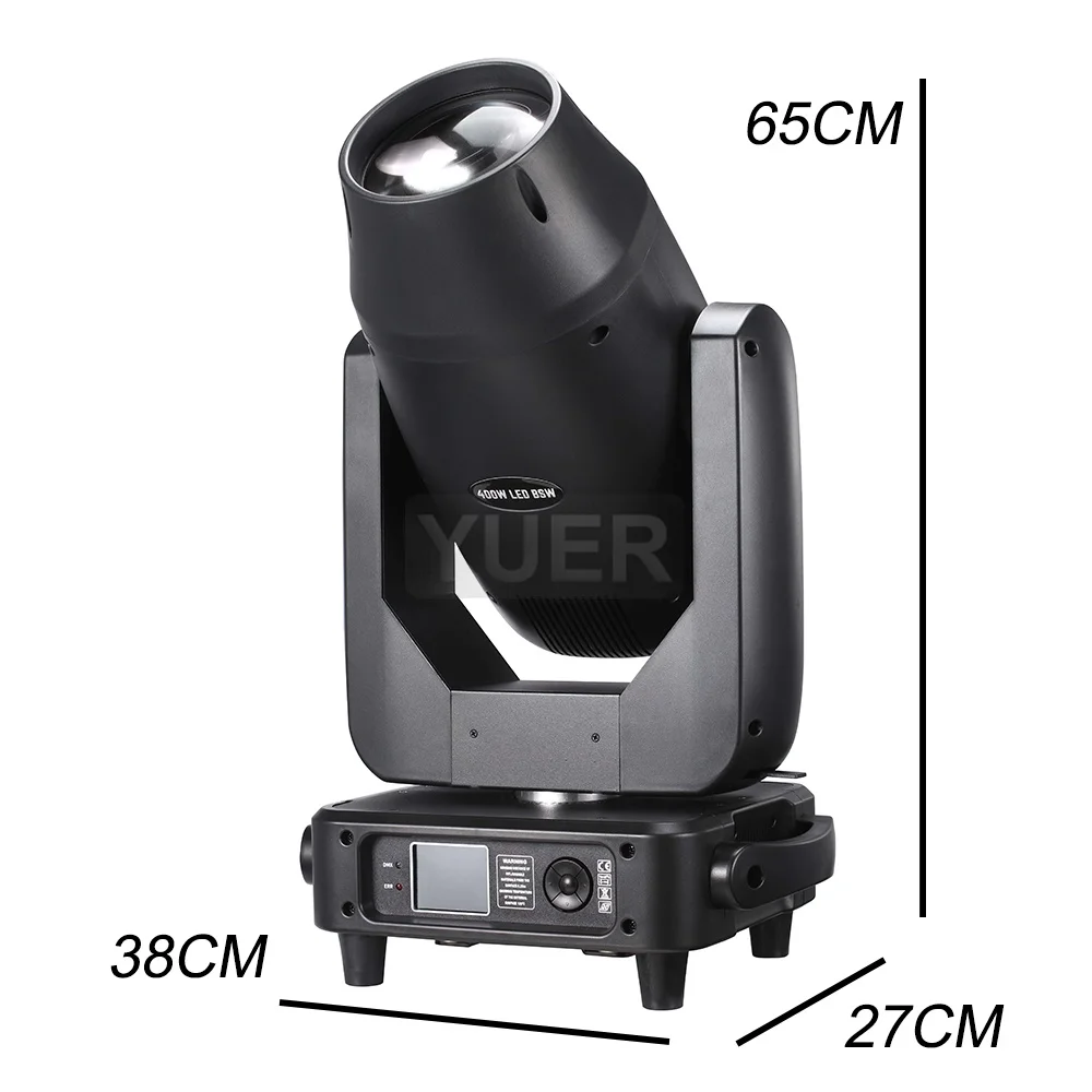 YUER 400W LED Moving Head Light CMY CTO With Zoom Beam Spot Wash Stage Effect Lighting For DJ Disco Party Wedding DMX512 RDM